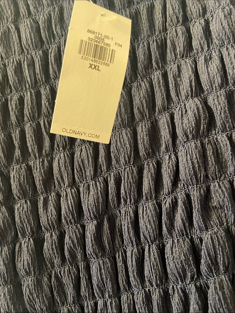 Old Navy navy blue Smocked Tank Dress NWT
